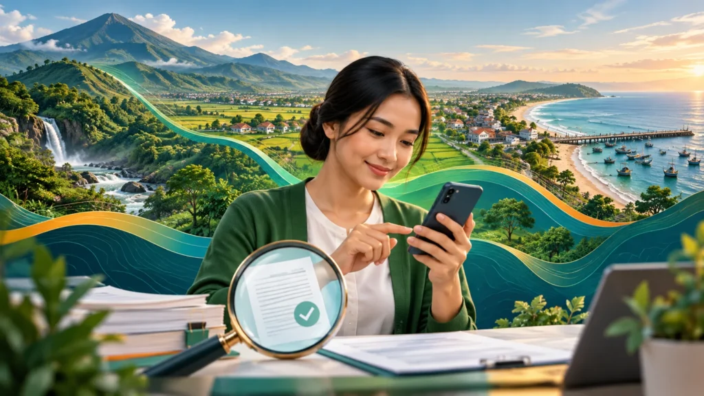 Ilustrasi memeriksa sumber resmi informasi JKN