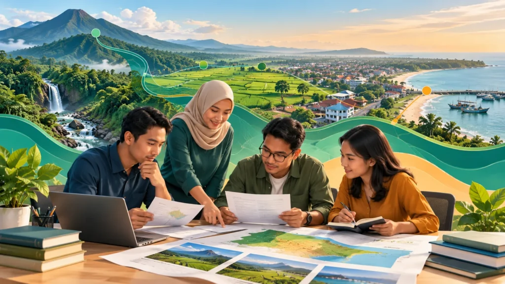 Ilustrasi tim editorial Apotek BPJS Subang meneliti sumber informasi